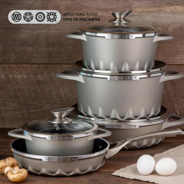Batería Mont Blanc 9 pzs Simple Cook