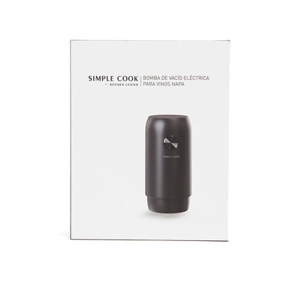 Bomba de Vacío Vinos Napa Simple Cook