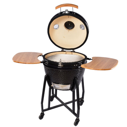 Parrilla Kamado Tokio Ahumador Cocina Simple